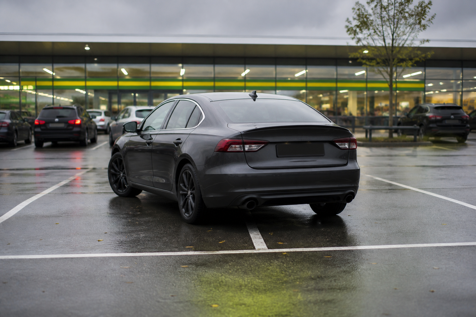 Fictional YAT example for bad parking